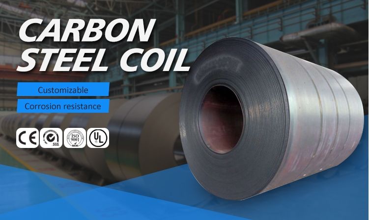 Complete Specifications Carbon Steel coils 0.7mm 1200mm Black Carbon Steel coil For Ship Components