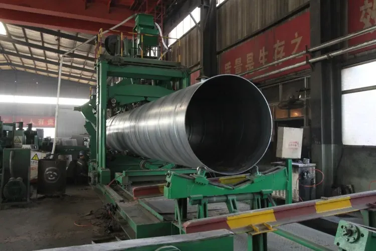 SSAW 600mm Nb12mm Thickness Carbon Steel Pipe Helical Seam Spiral Welded Steel Pipe