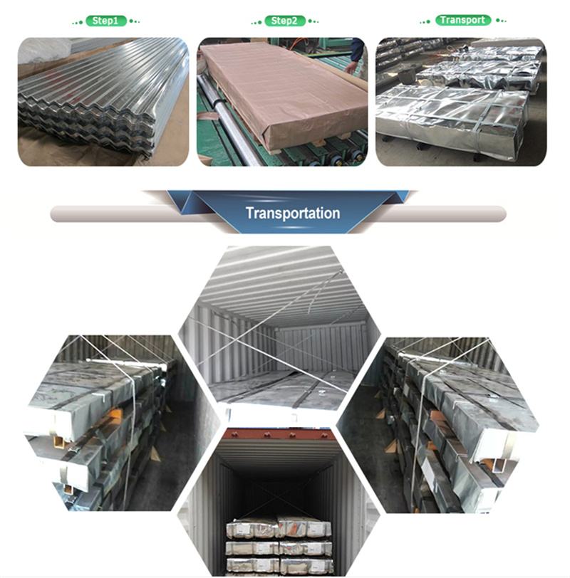 Zinc Coated Colorful Roofing Color Coated Galvanized Steel Corrugated Galvanized Corrugated Sheet Metal Roofing Sheet