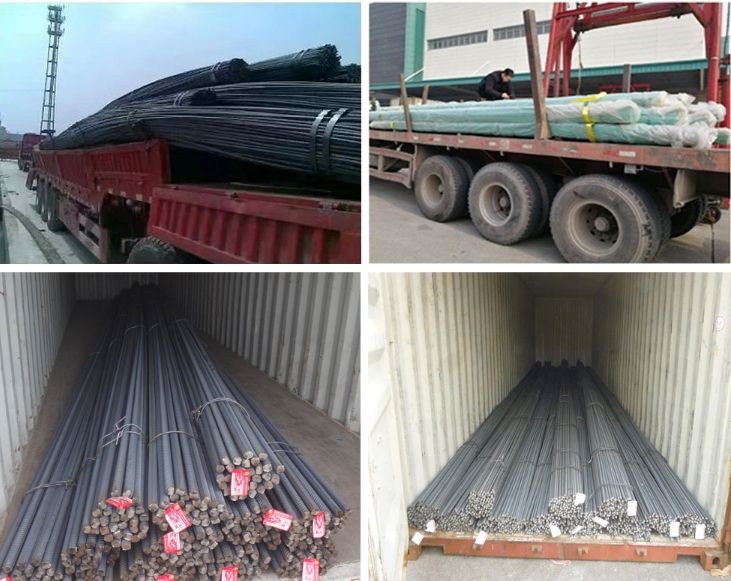 Hot Sale 10mm 12mm 16mm 18mm 22mm Hrb500 Hrb400 Carbon Steel Rebar Thread Grade 60 B500b steel bar