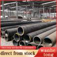 Hot Rolled ASTM A53 A106 Gr.B ERW Mild Iron Black Tubes Carbon steel seamless Round Pipe