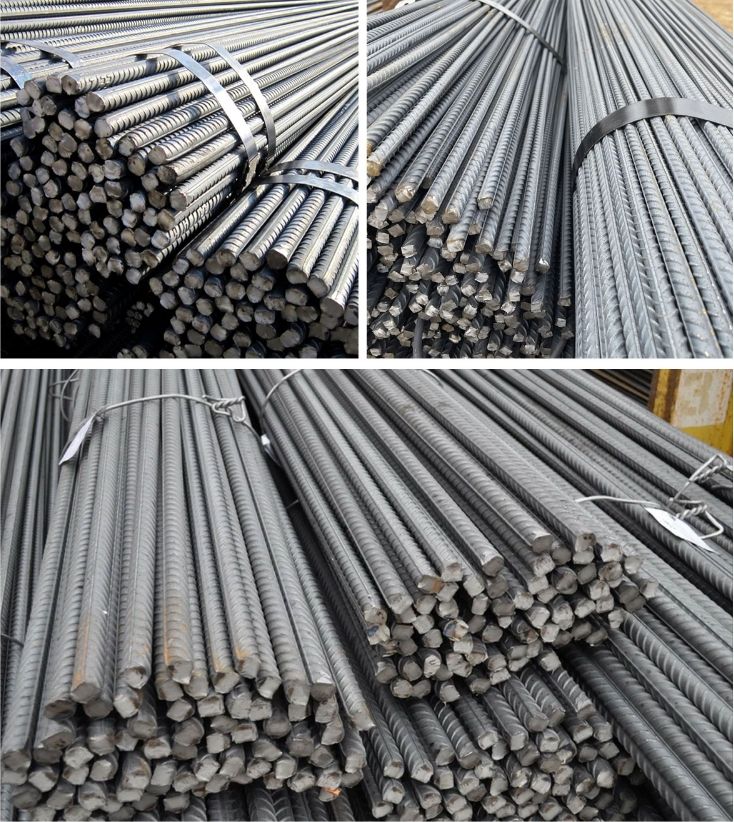 6mm 8mm 10mm 12mm 16mm 20mm Hot Rolled Deformed Steel Bar Rebar Steel Iron Rod for Construction Rebar Steel