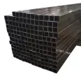 High Quality Q235 Q275 Q345 Black square pipe iron rectangular welded carbon steel Square Pipes