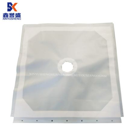 Acid and alkali resistant industrial filter cloth, diaphragm filter press filter cloth