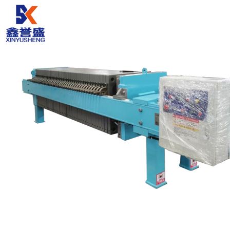 Hydraulic control automatic plate pulling box type filter press