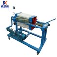 Small vegetable oil filtering and pressing machine