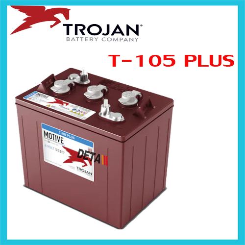 Trijan Battery T-105 6V225AH Golf Cart Sweeper Special Battery