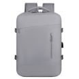 New backpack, large capacity leisure bag, laptop backpack, expandable USB interface, charging student bag