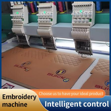 Second-hand imported embroidery machine
