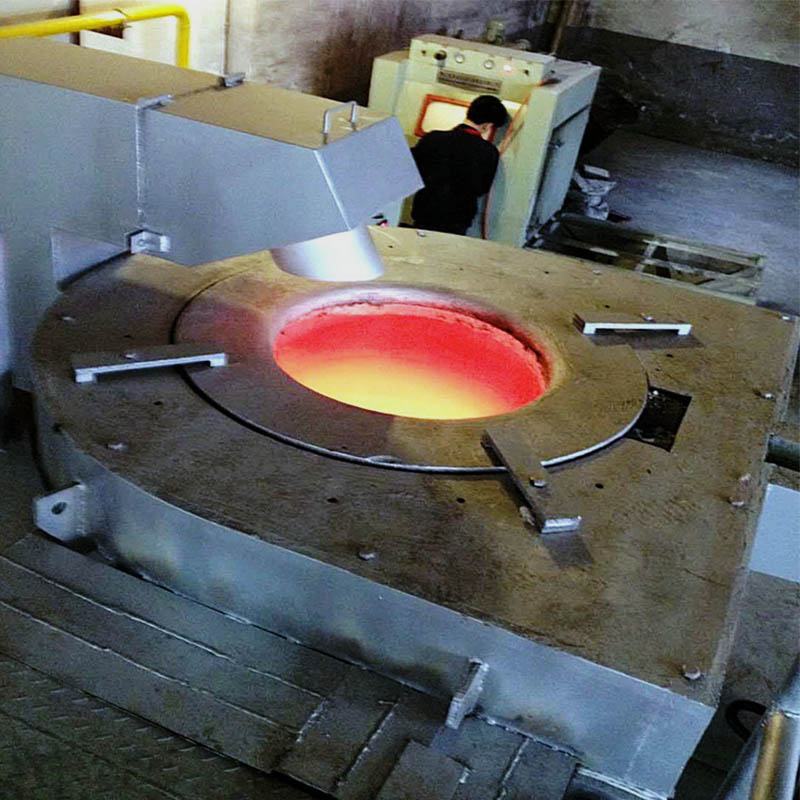 Industry Aluminum Copper Gold Melting Crucible furnace