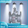Cast steel carbon steel flange ball valve, high-temperature steam resistant manual valve