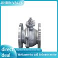 High temperature steam resident manual electric pneumatic American standard maintainless steel flange ball valve