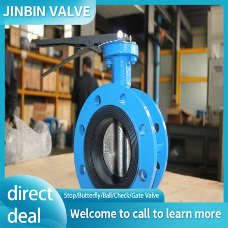 Customized soft sealed flange gate valve handle clamp center line butterfly valve