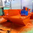 Farmland canal forming machine pouring concrete side ditch sliding form machine source factory support customization