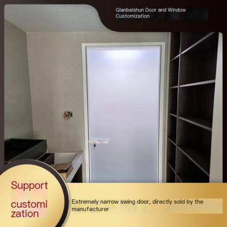 The bedroom, small balcony, with a wide view and a thousand smooth tempered glass swing door, will be shipped in 1-5 days