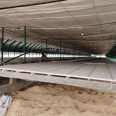 Duck manure leakage board, duck manure leakage net bed, manufacturer produces white chicken manure board for easy installation