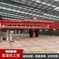 Large span composting and fermentation equipment of wheel type tipping machine 100000 tons Manure production line