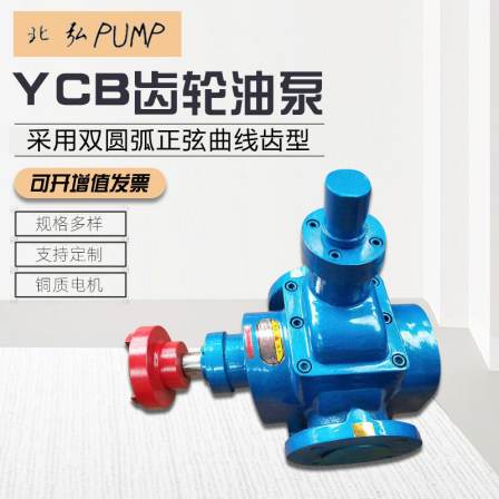 Production YCB8-0.6 gear oil pump, fuel lubricating oil delivery pump, gasoline and diesel gear pump