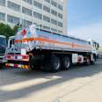 Heavy Duty Truck Haowo Large Four Bridge Oil Tank Truck 25 Square Front Four Rear Eight Transport Oil Truck 20 Ton Diesel Tank Transport Vehicle