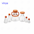 Virya 3535009 5000ml Erlenmeyer flask Cell shake flask Erlenmeyer flask Breathable cap Independent packaging