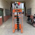 2.5 meter high electric two phase and three-phase high-power torsion ground nail pile drilling machine