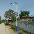 Outdoor solar street light integrated induction light projection light New rural municipal engineering street light pole