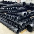 Liansu HDPE High Density Polyethylene Winding Structure Wall Reinforcement Pipe (B-type Crate Pipe) SN8 SN12.5