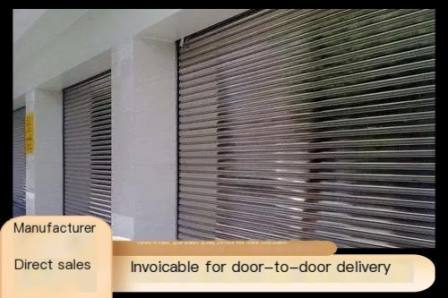Jinqin store's network type roller shutter door has a long service life and is easy to clean. Free sample design according to the diagram