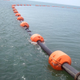 Ocean large buoyancy sand pumping and dredging pipeline buoy surface load-bearing plastic floating body