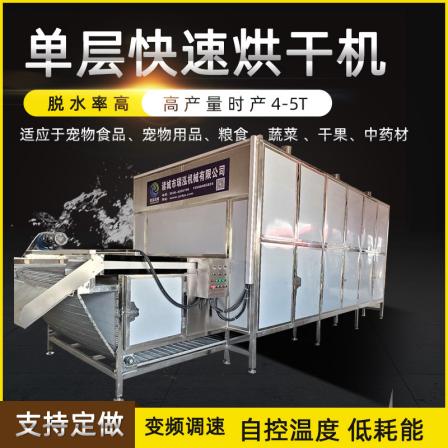 A complete set of equipment for small and medium-sized tofu residue cat litter production line, with a multi output production line that can customize cat litter drying machines