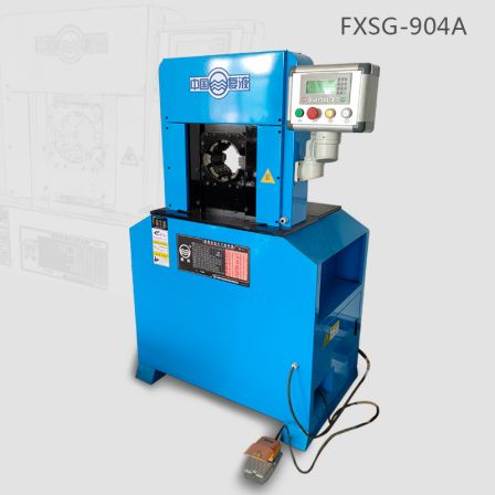 One year warranty for hydraulic lock pipe machine, disc brake oil pipe buckle press, produced by compound liquid production