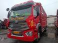 Used 6.8-meter high hurdle truck with 240 horsepower German Mann engine from China National Heavy Duty Truck Haowo Green