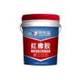 Red rubber roof exposed special waterproof coating Kingshield waterproof manufacturer wholesale roof crack repair coating