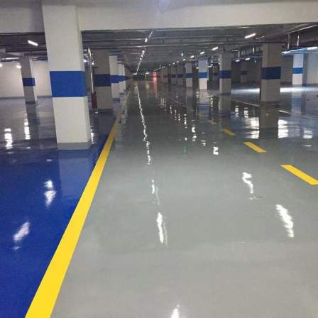 WD-H-01 epoxy resin floor paint with rich colors, dustproof, wear-resistant, and easy to clean