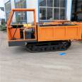 Large TW-490 crawler transport vehicle, single top self dumping, suitable for all road conditions Manufacturer