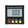 Standard Kang digital display inclinometer electronic angle ruler with magnetic level gauge measuring angle gauge inclination box angle ruler