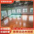 22mm Thick Roller Skating Gym Indoor Wood Floor Maple Birch Grade B Outdoor Field Jump Expo