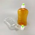 Floor cleaning transparent plastic bottle liquid plastic sub bottle 500ml supplied by HODOR