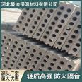 Mandy lightweight partition board, gypsum hollow partition brick, fire prevention, sound insulation, thermal insulation