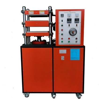 Experimental platen vulcanizer XL-8122B2 electric sulfuration molding machine electric hot water cold double-layer Tablet press