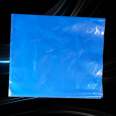 Vapor phase anti rust bag, blue wholesale plastic products, instrument packaging, protective film, dustproof PE flat bag, metal anti rust