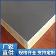 Rock wool insert wire board for fire prevention and insulation, rock wool board for decoration, building materials, exterior wall rock wool composite board