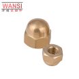Wanxi Quality Assurance Copper Bolt Nut Hardware Accessories Brass Fasteners