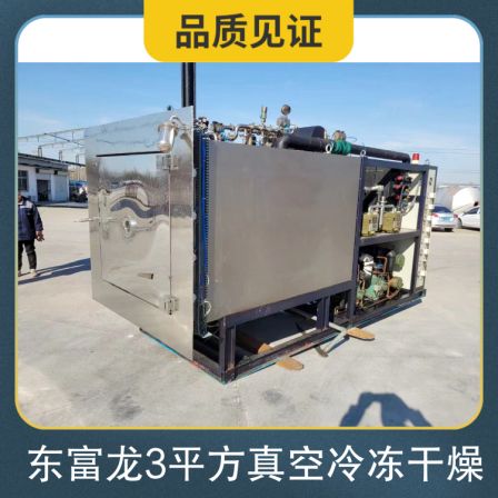 Sell 3 square meters of Dongfulong vacuum freeze-drying capping function with automatic capping vacuum degree ≤ 1Pa