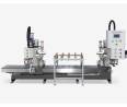 R-angle glass chamfering machine Double head fully automatic chamfering machine Glass double head chamfering machine Small glass chamfering machine