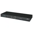 Huasan MS4016P-EI Unmanaged 16 Port Gigabit Monitoring Security Switch Network Shunting Plug and Play