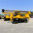 New foundation pile driver for old houses, self built foundation drilling machine, one-time drilling spiral drilling machine