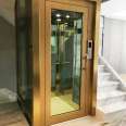 Longyu Customized Home Hydraulic Elevator Villa Sightseeing Elevator Penthouse Elevator