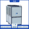 The high-temperature oil transporting Bizel screw chiller can be used in various fields of Keno Machinery