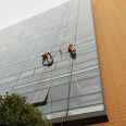 Marble exterior wall cleaning, high-altitude cleaning, high-altitude glass wiping, professional team, and honest service